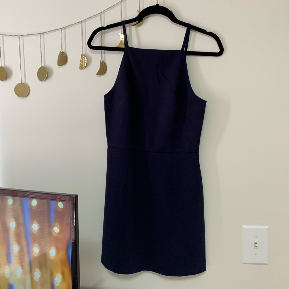 Navy blue French Connection dress